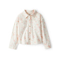 Chemise en Flanelle Imprimé Cœurs Fille OshKosh - Crème