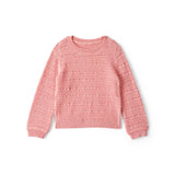 Pull à Manches Longues en Coton Fille OshKosh - Rose