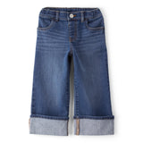 Jean Large à Revers Fille OshKosh - Bleu