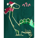 T-shirt à Manches Longues Dinosaure des Fêtes Garçon Carter's - Vert