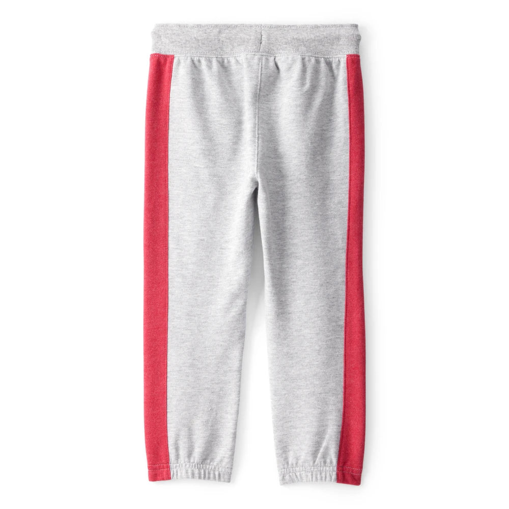 Pantalon de Jogging à Bandes Latérales Garçon Carter's - Gris & Rouge
