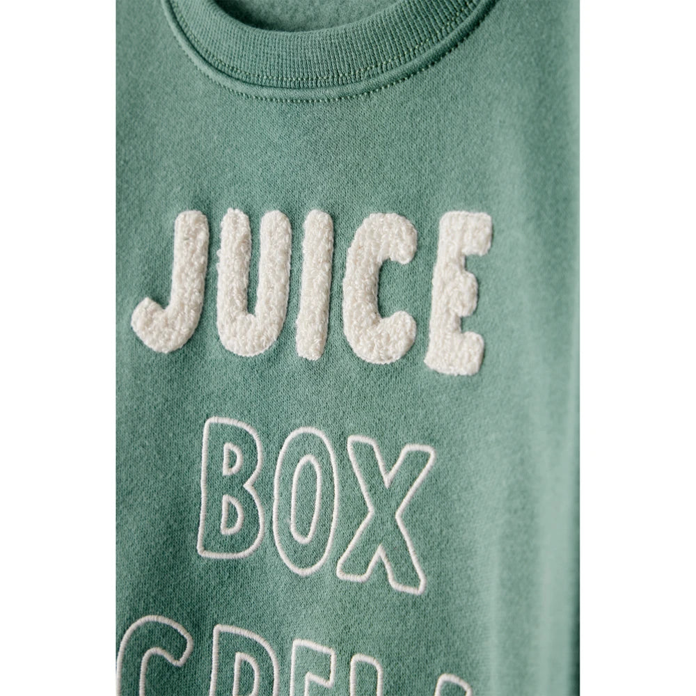 Ensemble T-shirt & Pantalon en Molleton Juice Box Garçon Carter's - Vert