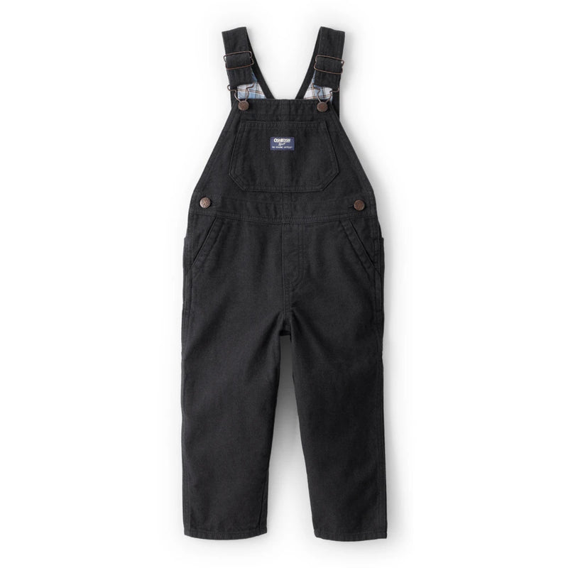 Boy OshKosh Chevron Overalls - Gray