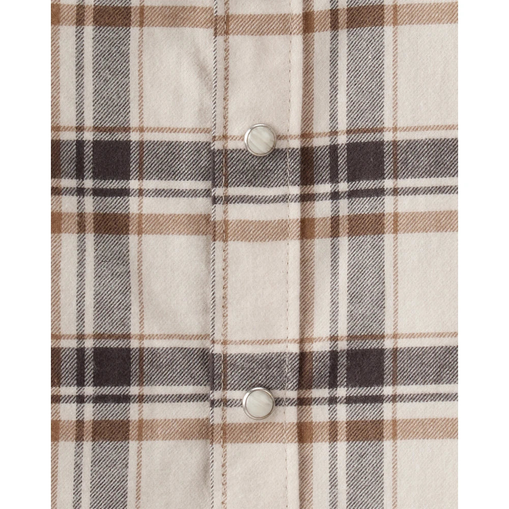 Chemise Western à Carreaux Garçon OshKosh - Noir Multi