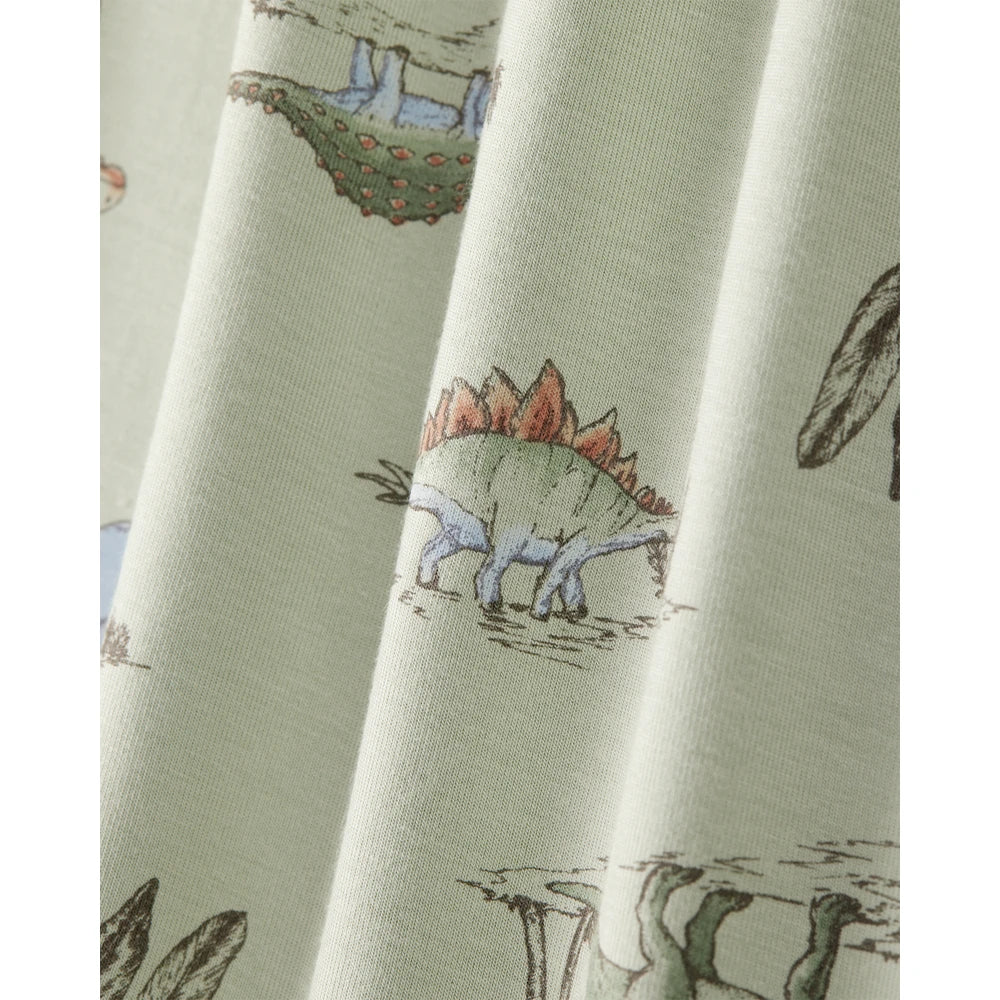 Pyjama 2 Pièces PurelySoft Dinosaures Garçon Carter's - Vert