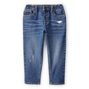 Jean Fuselé Effet Usé Garçon OshKosh - Bleu