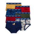Lot de 7 Slips Chantier Garçon Carter's - Rouge & Jaune