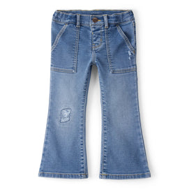 Jean Évasé Extensible Fille OshKosh - Bleu