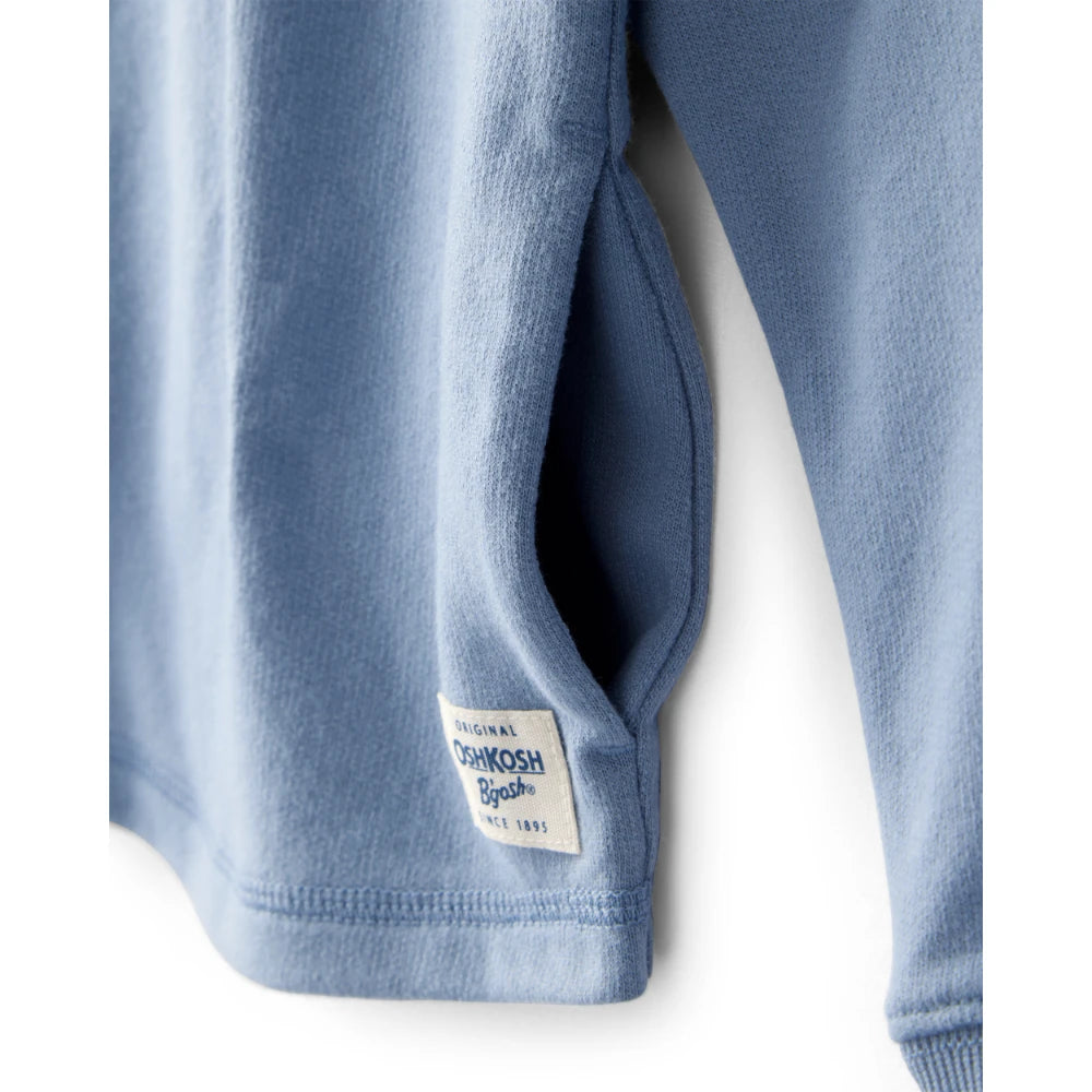 Sweat à Manches Longues Garçon OshKosh - Bleu