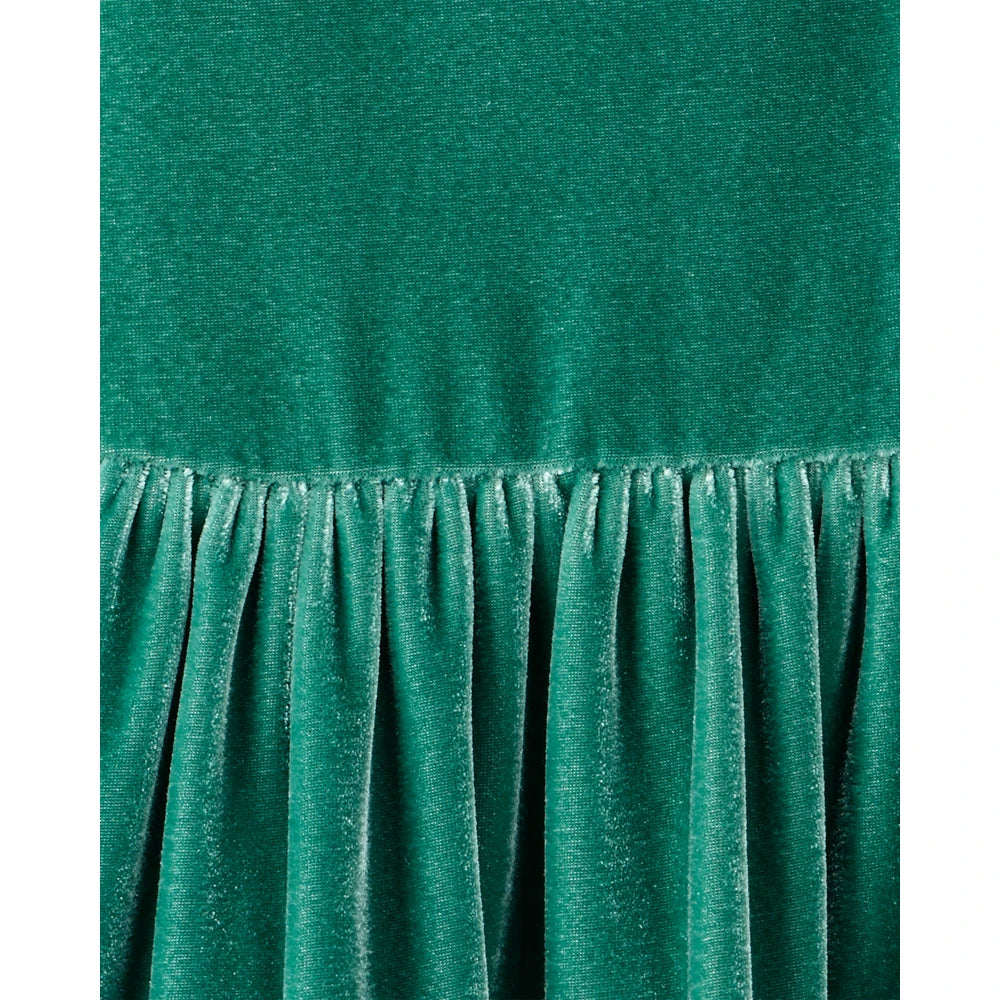 Robe de Fête en Velours Fille Carter's - Vert