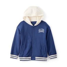 Blouson Varsity en Polaire Garçon Carter's - Bleu Marine