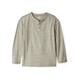 T-shirt Henley à Manches Longues Garçon OshKosh - Olive