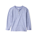 T-shirt Henley à Manches Longues Garçon OshKosh - Marine
