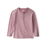T-shirt Henley à Manches Longues Garçon OshKosh - Rouge