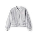 Girl Carter's Varsity Jacket - Gray