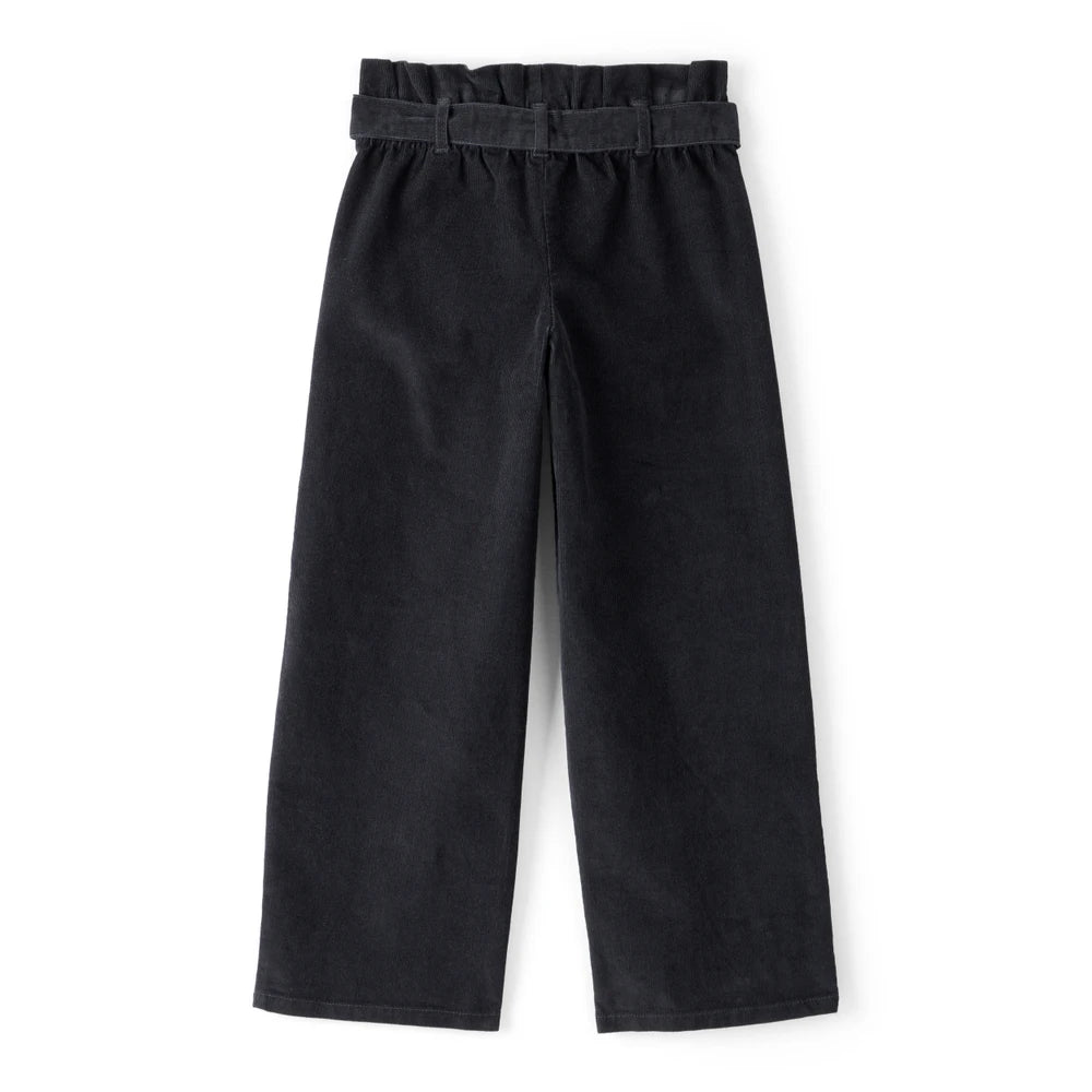 Pantalon Large en Velours Côtelé Fille Carter's - Noir