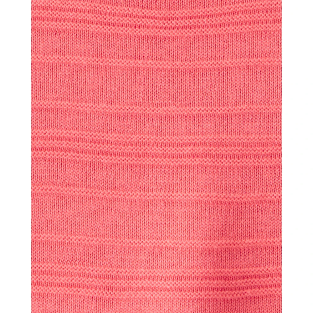 Pull Court à Manches Longues Fille OshKosh - Corail