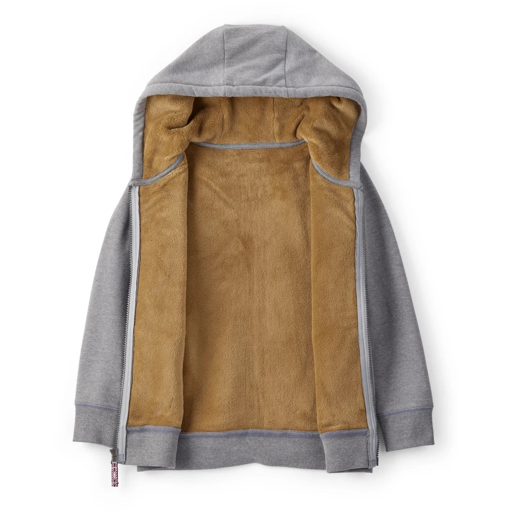 Veste Zippée à Capuche en Velours Garçon Carter's - Gris