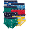 Lot de 7 Slips Dinosaures & Rayures Garçon Carter's - Multi
