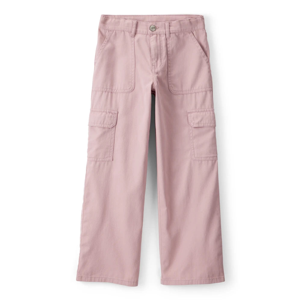 Pantalon Cargo à Jambe Large Fille OshKosh - Rose