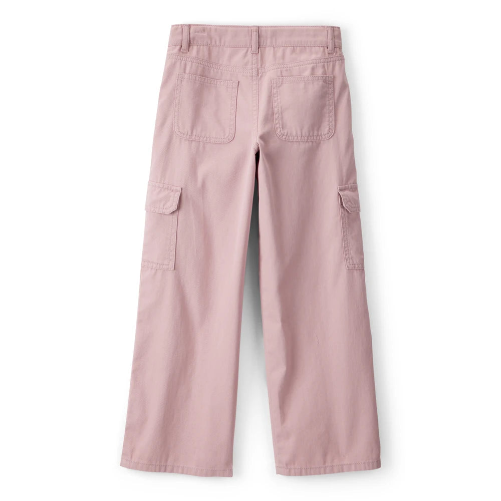 Pantalon Cargo à Jambe Large Fille OshKosh - Rose