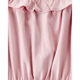 Haut à Volants à Manches Longues Fille OshKosh - Rose