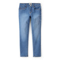 Jean Fuseau Appliqués Cœurs Fille OshKosh - Bleu