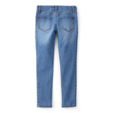 Jean Fuseau Appliqués Cœurs Fille OshKosh - Bleu