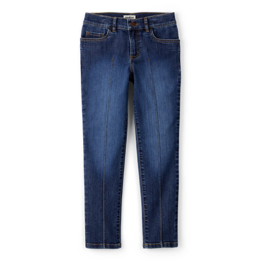 Jean Fuseau Extensible Fille OshKosh - Bleu Foncé