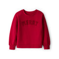 Sweat Joyeux Noël Fille Carter's - Rouge
