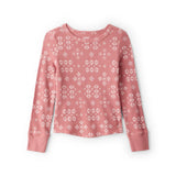 T-shirt Imprimé à Manches Longues Fille OshKosh - Rose
