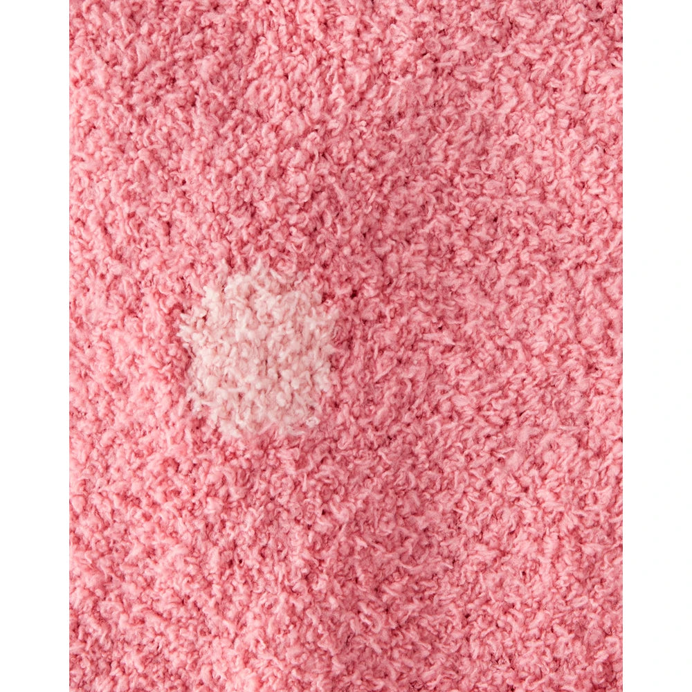 Couverture en Peluche à Pois Bébé Fille Carter's - Rose