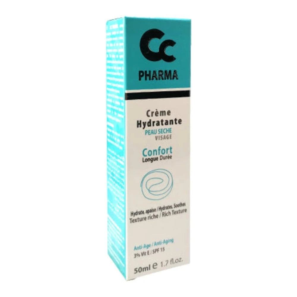 CC Pharma Crème Hydratante Visage 50 ml – emballage