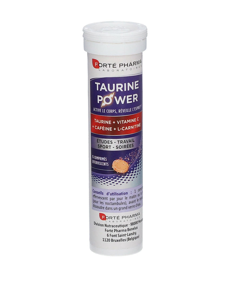 Forté Pharma Taurina Power - 15 comprimidos