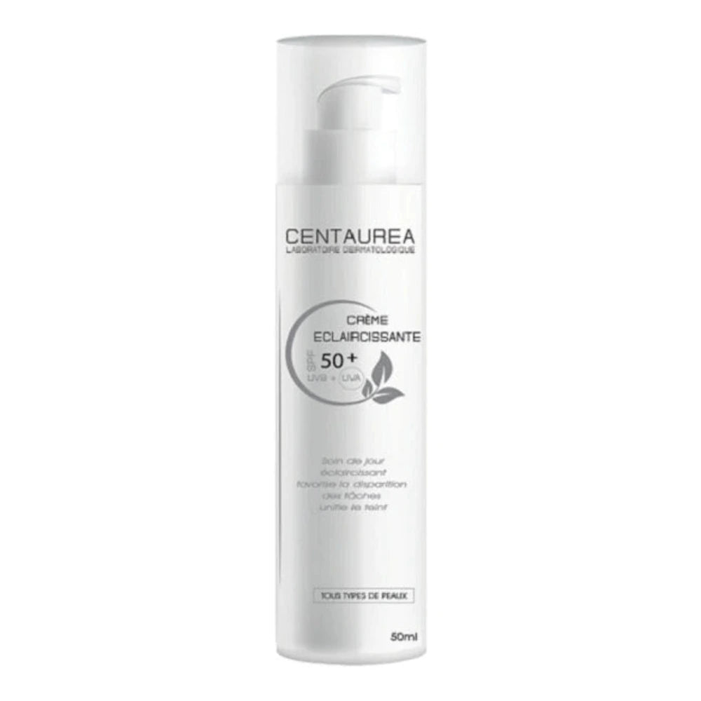 Centaurea Crème Éclaircissante SPF50+ 50 ml – tube