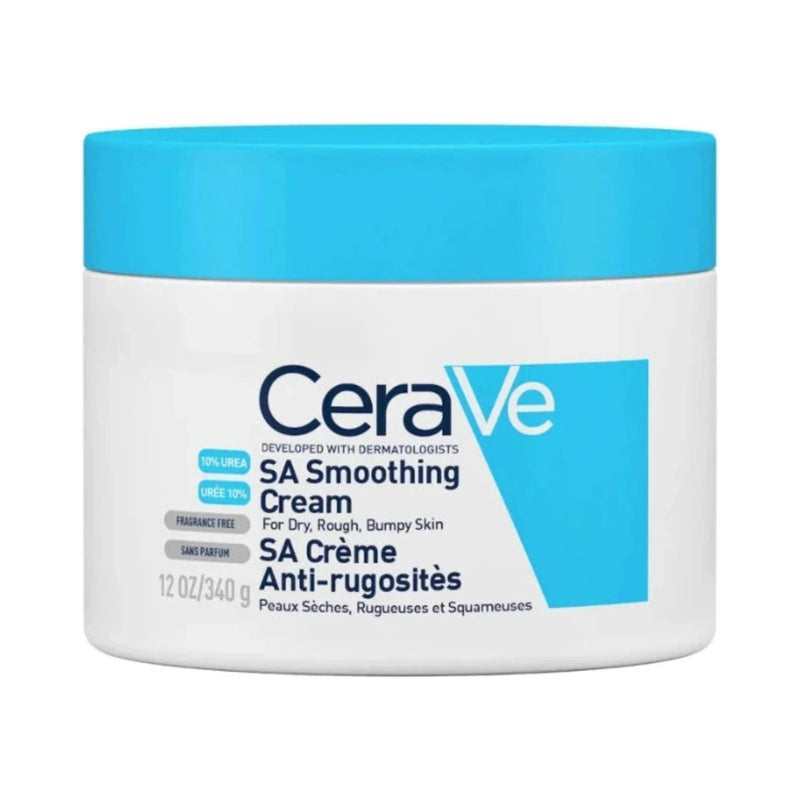 CeraVe SA Crème Anti-Rugosités Peau Sèche et Squameuse – 340 g