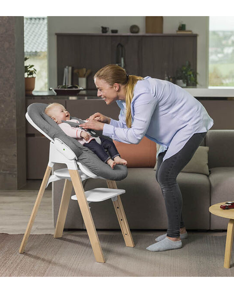 Stokke Chaise Steps - Blanc / Naturel