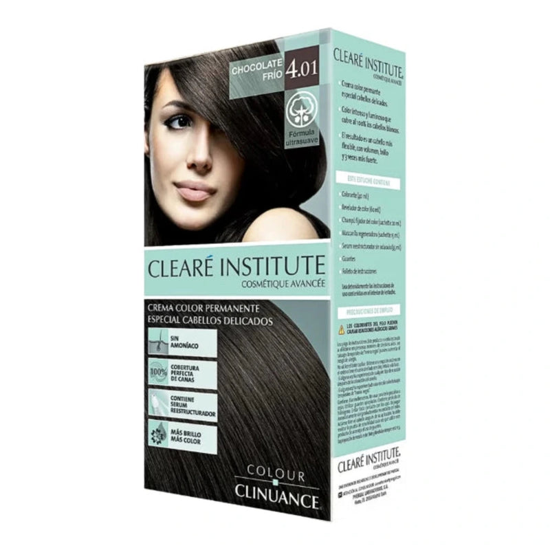 صبغة Clearé Institute Colour Clinuance دائمة 4.01 170 مل