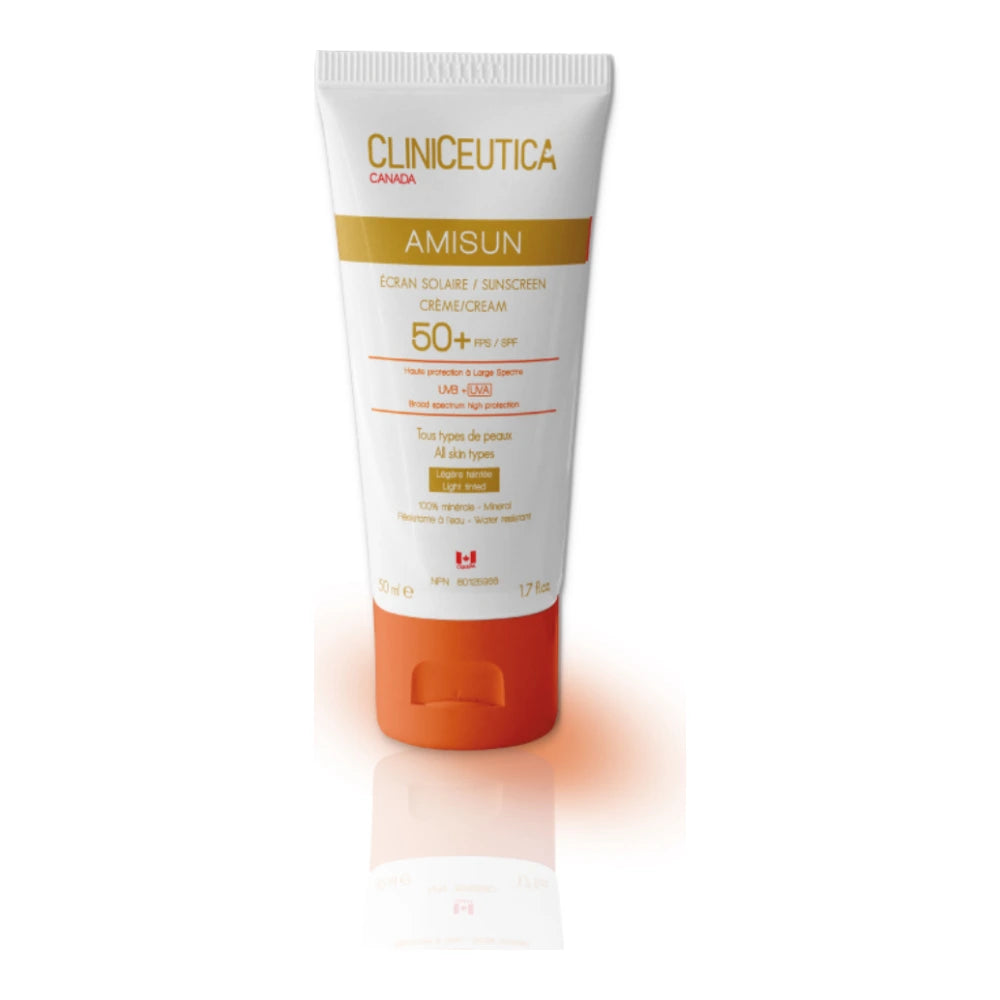 Cliniceutica Amisun Creme Solaire Teinte Legere Spf50+ 50ml