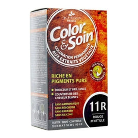 Boîte de coloration Color & Soin Rouge Myrtille 11R