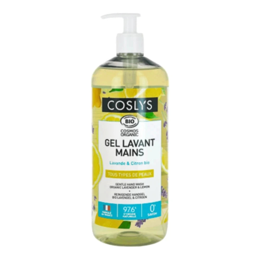 Coslys Gel Lavant Mains Lavande Citron 1 L – flacon