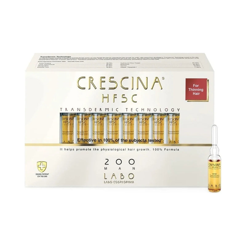 Crescina HFSC Transdermic 200 Man 20 × 3,5 ml