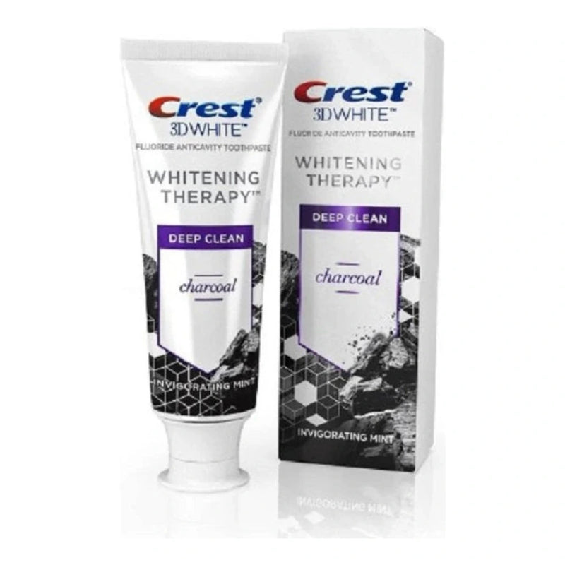 Crest 3D White Whitening Therapy Charcoal Fluoride Toothpaste 75 ml