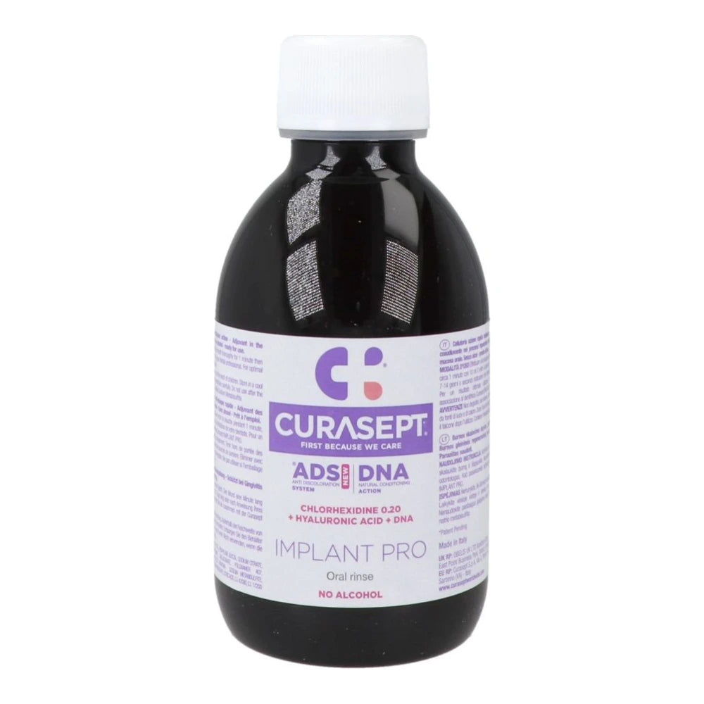Curasept ADS DNA Implant Pro bain de bouche 0,20 % flacon 200 ml