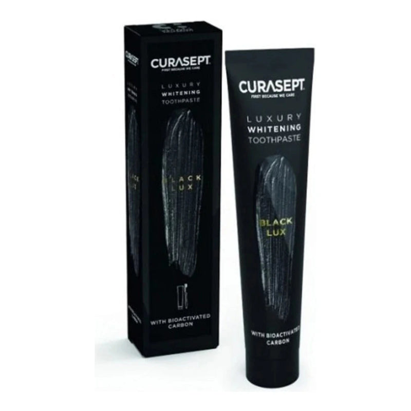 CURASEPT BLACK LUXURY WHITENING DENTIFRICE 75ML