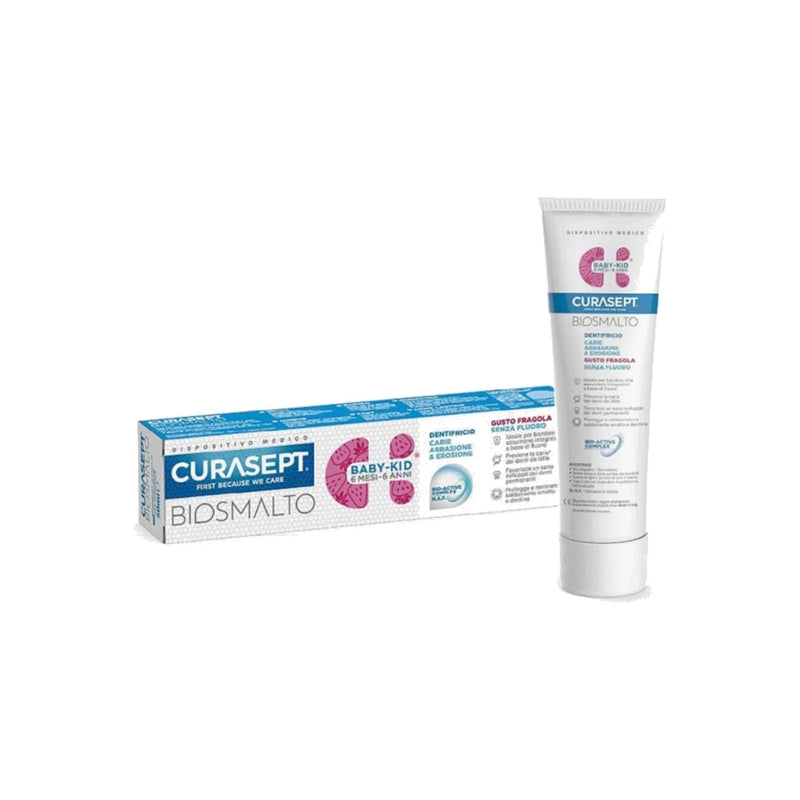 CURASEPT Dentifrice Biosmalt Baby-Kid 6 mois-6 ans- Fraise 50 ml