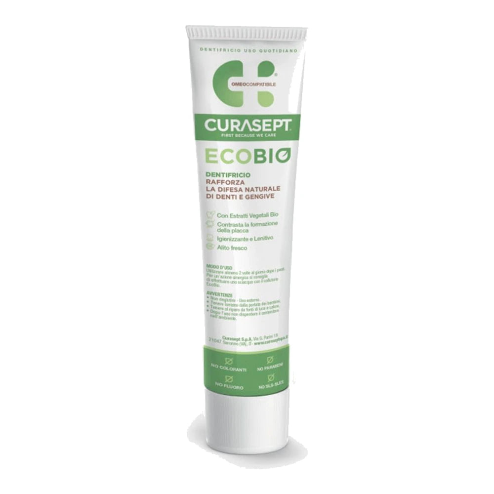 Curasept EcoBio dentifrice bio 75 ml – tube