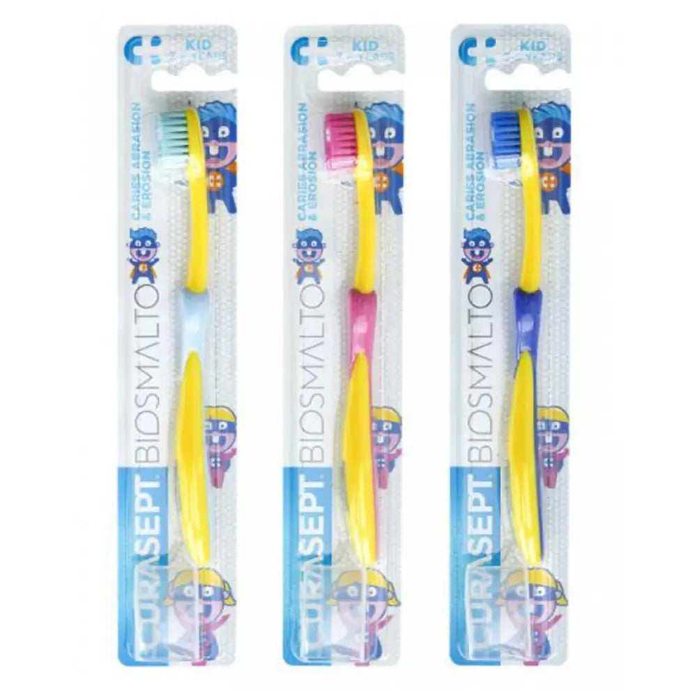 CURASEPT BROSSE À DENTS BIOSMALTO KIDS 3-6 ANS