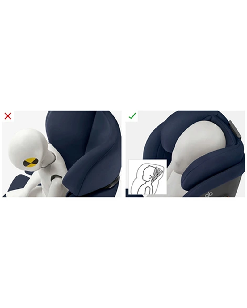 Silla de coche CYBEX Everna-Fix - Gris Londres