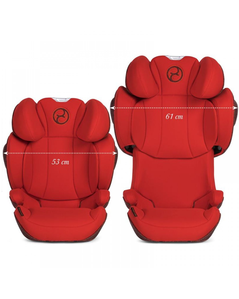 CYBEX Solution Z-Fix Autumn Gold - Rouge
